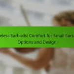 Wireless Earbuds: Comfort for Small Ears, Fit Options and Design