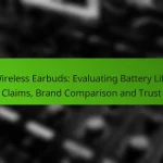 Wireless Earbuds: Evaluating Battery Life Claims, Brand Comparison and Trust